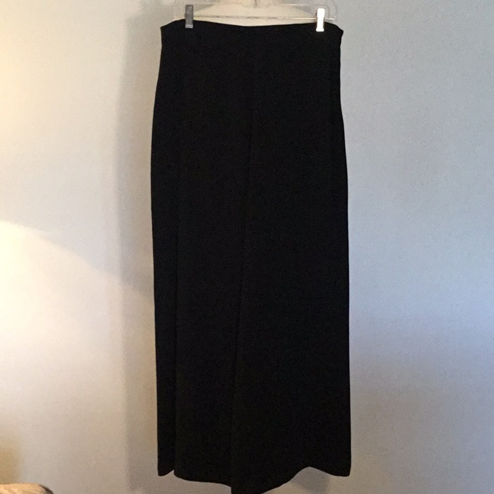 Eileen Fisher 100% Silk Wide Leg Pants, sz M